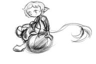 Mia Miadren beachball digital_sketch doodle inflatable sitting // 384x256 // 44.1KB