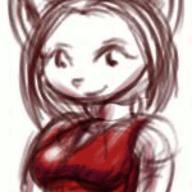 Silvini colour feline felyne female icon // 150x150 // 16.1KB