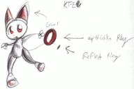 KT-E cat colour ink ink_sketch lights long_ears open_mouth robot sketch tail_ring // 1456x967 // 126.0KB