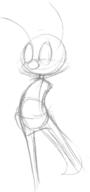 doodle pencil pencil_sketch sketch unidentified_character // 412x880 // 22.3KB