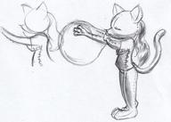 androgynous balloon_inflation balloons closed_eyes felyne ink ink_sketch plushie retlverse sketch toy // 1568x1120 // 420.2KB