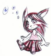 :3 Kiddle author_like bubble ink_sketch long_ears paws // 314x345 // 40.3KB