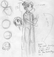 NotAnOriginalWork Sasami Tenchi_Muyo doodle face female human pencil pencil_sketch practice reference sketch what // 516x550 // 73.1KB