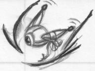 Unnamed_character attack bow camera eye long_ears pencil pencil_sketch pet ribbon robot sketch // 481x362 // 35.2KB