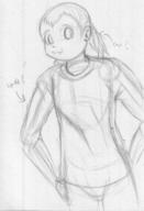 :3 fang female human kibrosian pencil pencil_sketch sketch tooth unidentified_character // 894x1313 // 193.5KB