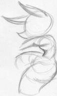 Ysa action androgynous awesome female long_ears pencil pencil_sketch sketch what // 436x728 // 48.5KB