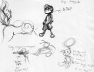 Axis BALLTHINGY Danger_Keeper attack ball boy doodle human ink ink_sketch long_ears male open_mouth pencil pencil_sketch rifle rough shorts silly sketch weapon what // 1195x918 // 173.8KB