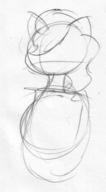 doodle felyne female ink ink_sketch kibrosian rough sketch // 464x841 // 66.2KB