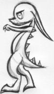 androgynous doodle dragon ink ink_sketch long_ears sketch // 583x1007 // 117.7KB