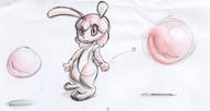 BALLTHINGY Peaches_Gallivanting_Cream Warren author_like bubble bunny color_pencil colour featureless_nude female globes ink ink_sketch long_Ears:3 nude peaches sketch // 1884x1001 // 305.8KB