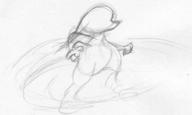 Glitter_Sparkles Yum author_indifferent draconic featureless_crotch featureless_nude female long_ears pencil pencil_sketch rough sketch // 1245x744 // 128.2KB