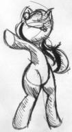 action androgynous author_fancy author_like doodle filly ink ink_sketch mare microphone pony pose sketch what // 518x944 // 81.9KB