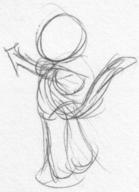 author_indifferent butt doodle feline felyne ink ink_sketch rear sketch what // 393x543 // 41.5KB