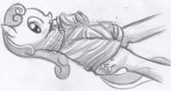 Apple_Bumpkin Friendship_is_Magic MLP MLPFiM My_Little_Pony author_fancy author_like background_pony blush clothes cutie_mark female filly fim mare non_canon_clothes open_mouth pencil pencil_sketch sketch // 1348x718 // 181.7KB