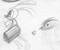 author_indifferent doodle eye hammer long_ears nose pencil pencil_sketch rough sketch // 320x267 // 16.4KB