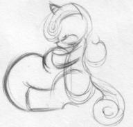 Friendship_is_Magic MLP MLPFiM My_Little_Pony Sweetie_Belle Twinkle author_fancy author_like balloon_blowing balloon_inflation balloons blank_flank doodle female filly fim ink ink_sketch pony puffed_cheeks sitting sketch unicorn // 708x680 // 83.0KB