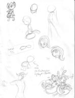 Apple_Bloom Kilo Luna ambigous androgynous arm author_fancy author_indifferent balloon_riding balloon_sitting balloons bottomless bunny dialogue doodle feline female filly head human ink ink_sketch long_ears male monologue open_mouth page pencil pencil_sketch pony reference sketch text // 637x825 // 45.9KB