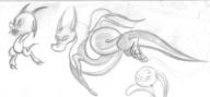 ambiguous author_like balloons draconic dragon open_mouth pencil pencil_sketch sketch wryvern // 2371x1100 // 350.4KB