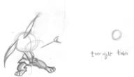 Dungeon_Defenders Evernight_Fayre Hare-Trigger action archer author_indifferent doodle long_ears male memo notes pencil pencil_sketch reference sketch // 964x552 // 38.0KB