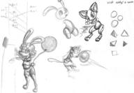 Luna action author_indifferent author_like ball balloons bunny feline female ink ink_sketch long_ears open_mouth pencil pencil_sketch robot shorts sketch toy // 2324x1604 // 463.9KB