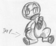 Fallout_Equestria_Pink_Eyes PuppySmiles author_dislike doodle pencil pencil_sketch pony sketch // 801x657 // 95.0KB