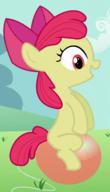 Apple_Bloom MLP Vector animation author_fancy author_indifferent balloon_sitting balloons female filly gif pony // 329x574 // 966.2KB
