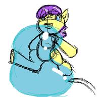 ShiPainter author_dislike author_indifferent balloons colour digital digital_sketch doodle female open_mouth pony rough sketch // 300x300 // 7.9KB