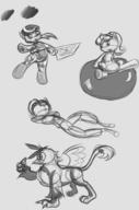Crystal_Pony Knallen Knallowe RP_Character Spree balloons belt boot doodle female filly future_fantasy griffon human mypaint open_mouth pony saddle volumetric_display // 725x1100 // 364.0KB