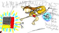 Kilo Kilo's_ball LMAO Variable action_pose author_like fairy felyne pchat reference shiny shorts silly // 800x450 // 46.8KB