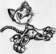 RoboKitten author_like beads ink_sketch open_mouth robot toy // 564x540 // 49.6KB