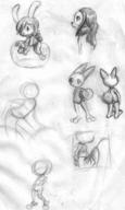 :3 Bunni Kilo action_pose author_fancy author_like balloons creature critter doodle felyne long_ears pencil_sketch s2p sitting straddle // 889x1482 // 46.5KB